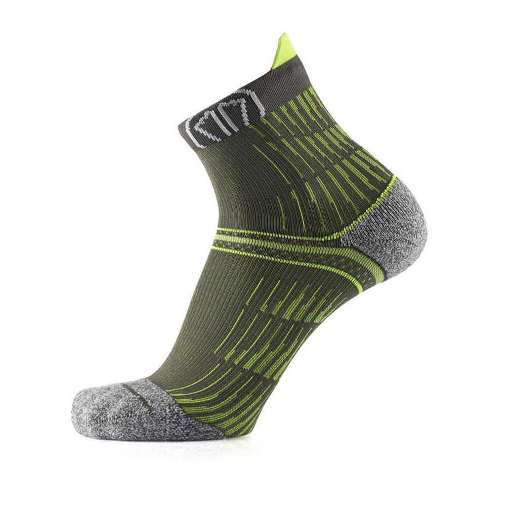Sidas RUN ANATOMIC COMFORT - Chaussettes gris/jaune