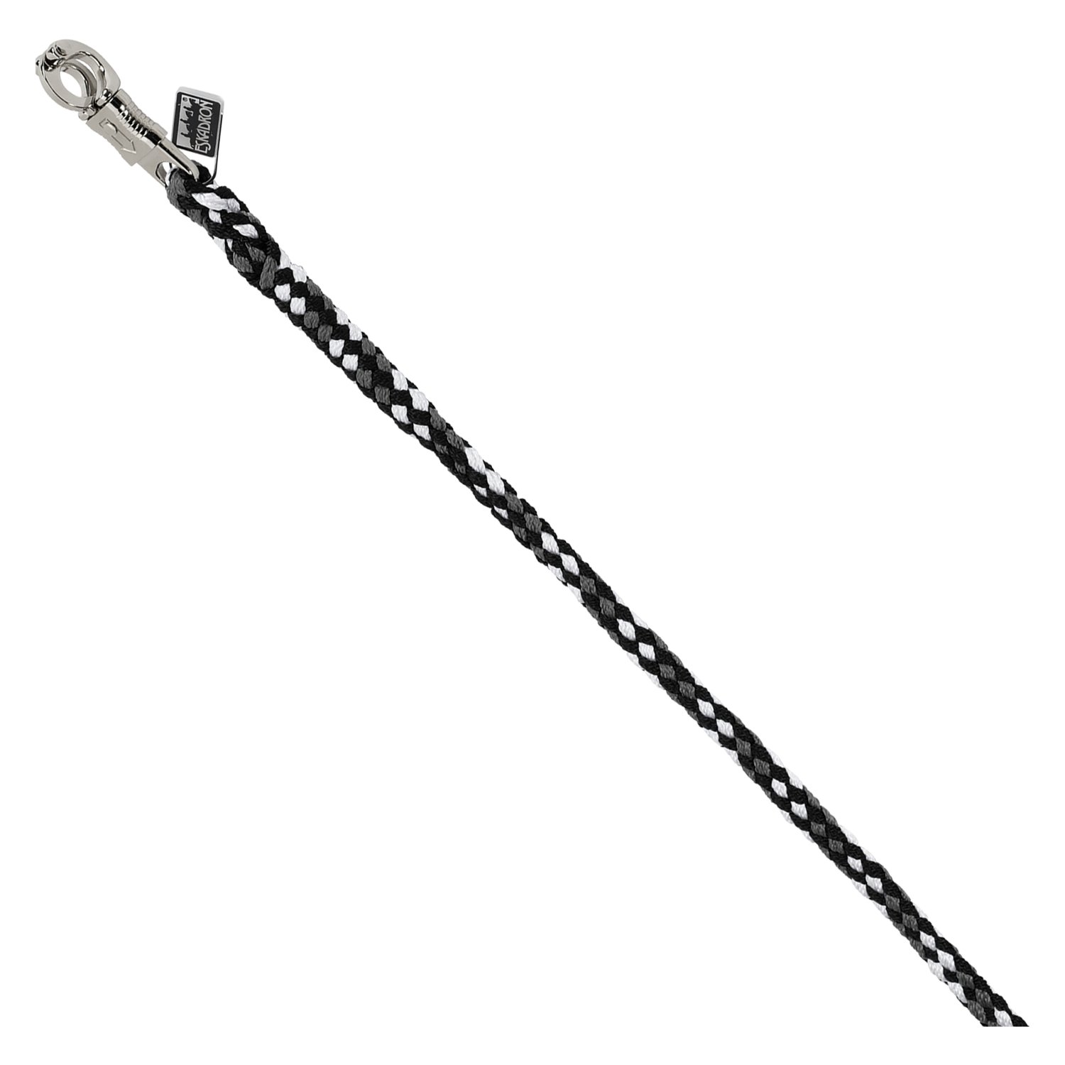 ESKADRON Anbinde- und Führstrick  - anthrazit/white/black - 2 m