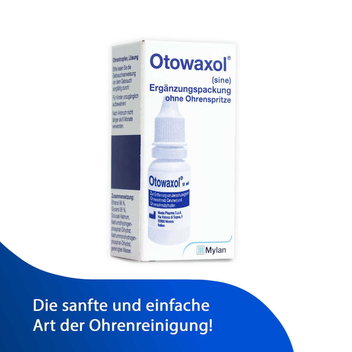 Otowaxol Sine Lösung - Ohrenschmalzentfernung zur sanften Ohreneinigung (ohne Ohrenspritze)