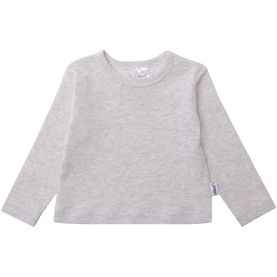 Liliput Langarmshirts im 3er Set weiss ecru grau-melange