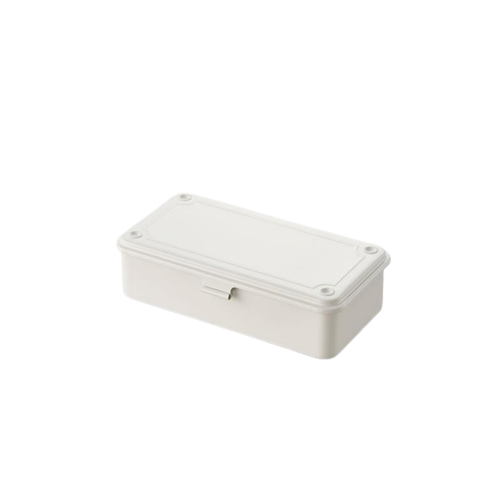 Opbergbox Toyo Steel Toolbox trunk white