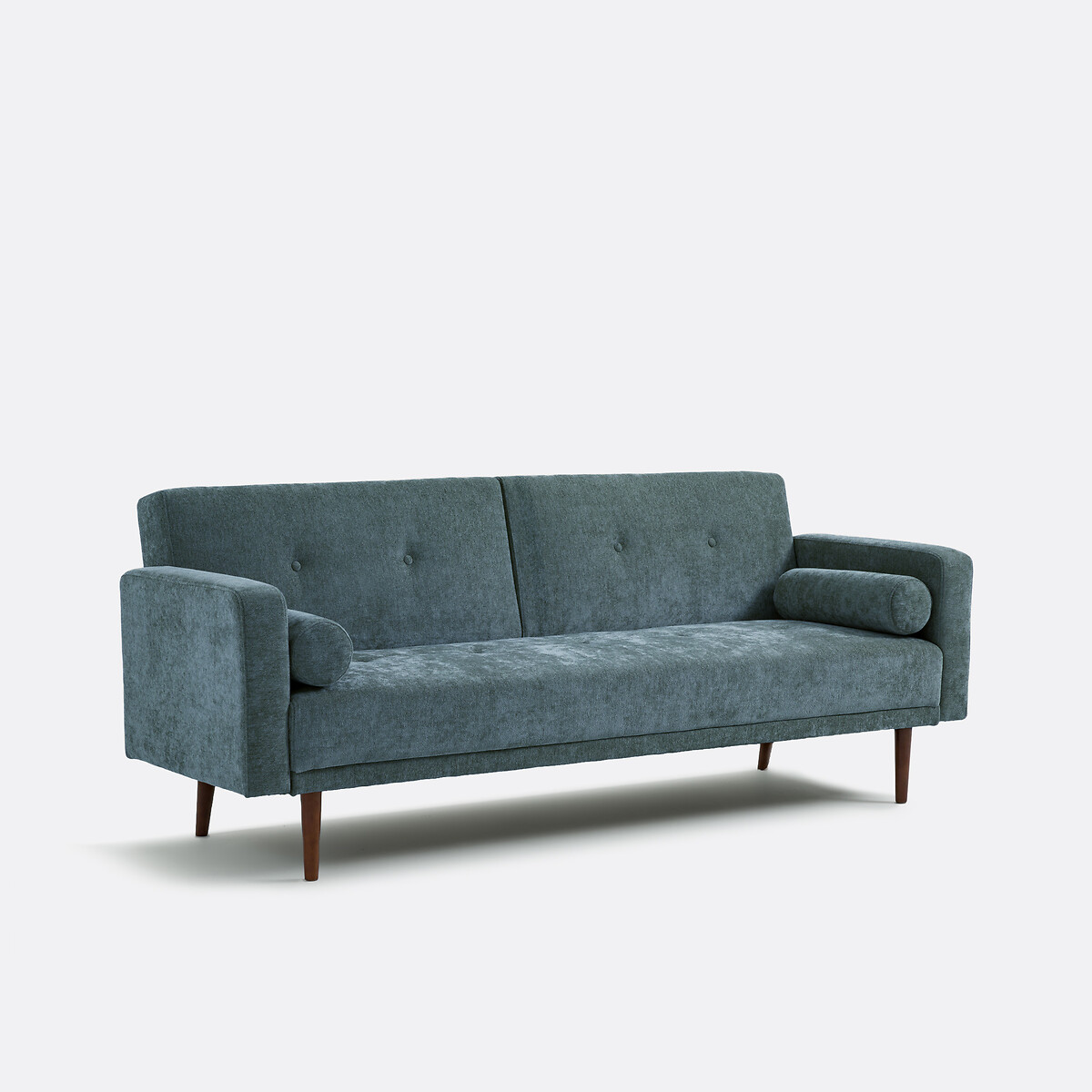 LA REDOUTE INTERIEURS<br>Sofá cama de 3 lugares, chenille, Tuske