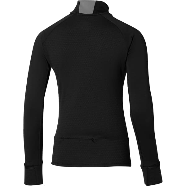 T-shirt running MIZUNO WARMALITE HZ SHIRT BLACK