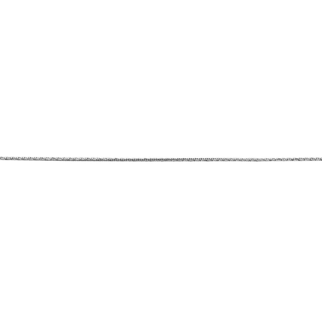 Chaine Tamsina Argent Blanc