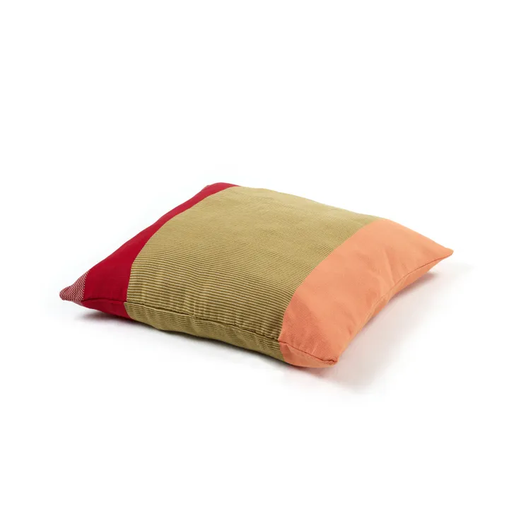 Ames Coussin Maraca en laine