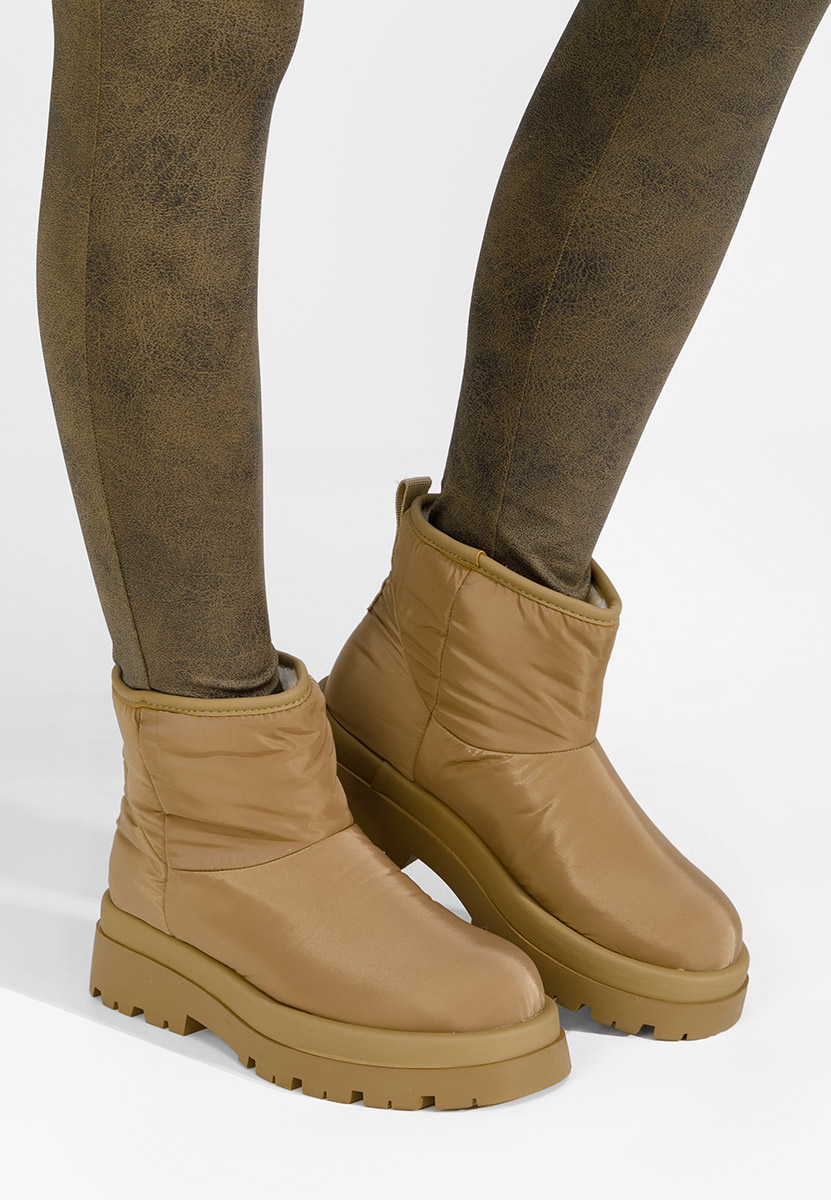 Bottines femme kaki Silvianna