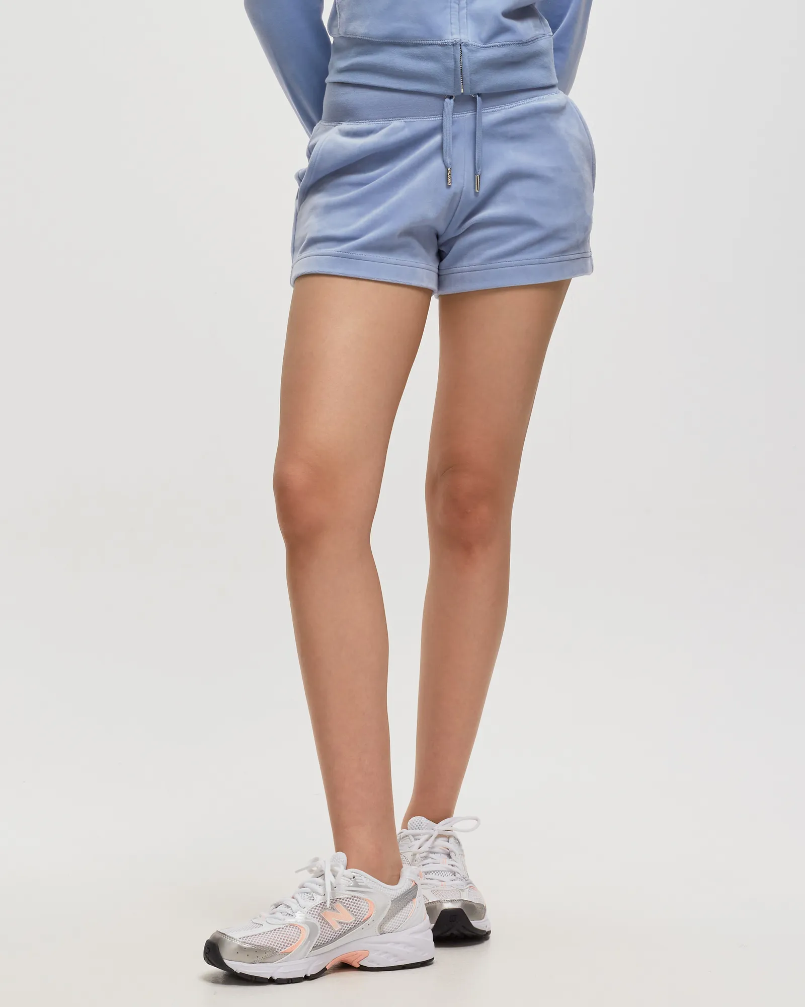 Juicy Couture WMNS CLASSIC VELOUR TRACK SHORTS