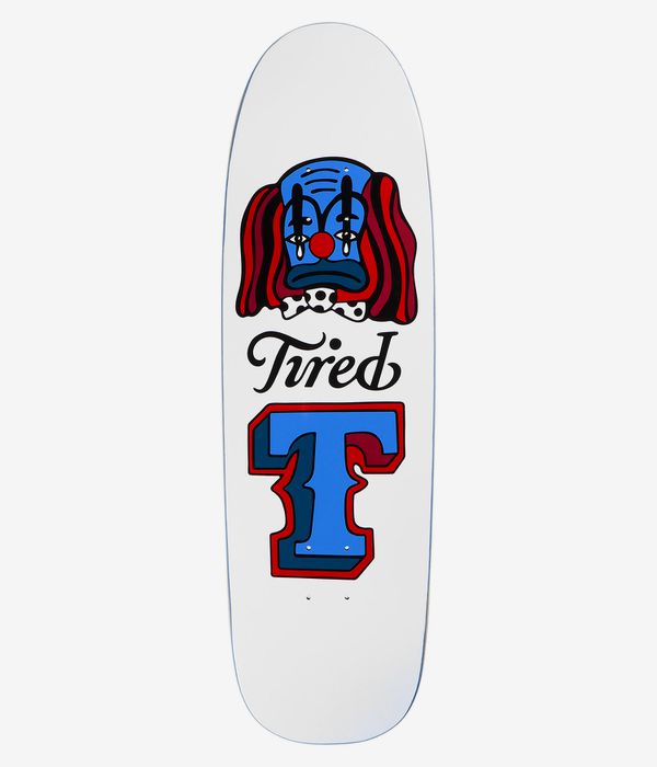 Tired Skateboards Clown Shaped 8.875
