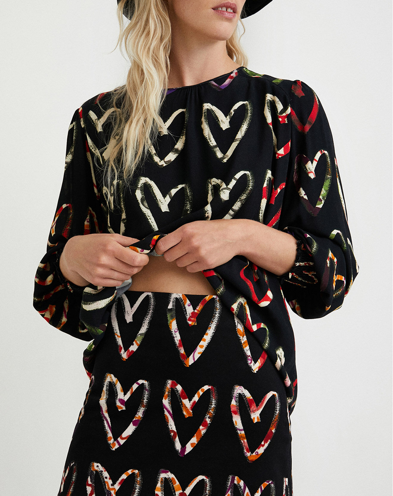 Desigual Blouse Ilyana noire