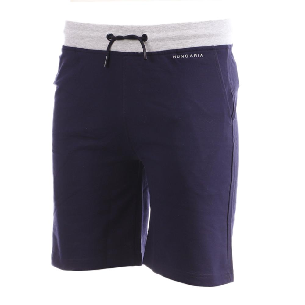 Hungaria Short Jogging Marine/Gris Homme Hungaria Manam