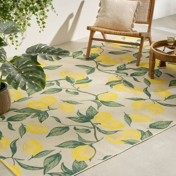 Tapis extérieur Jaune