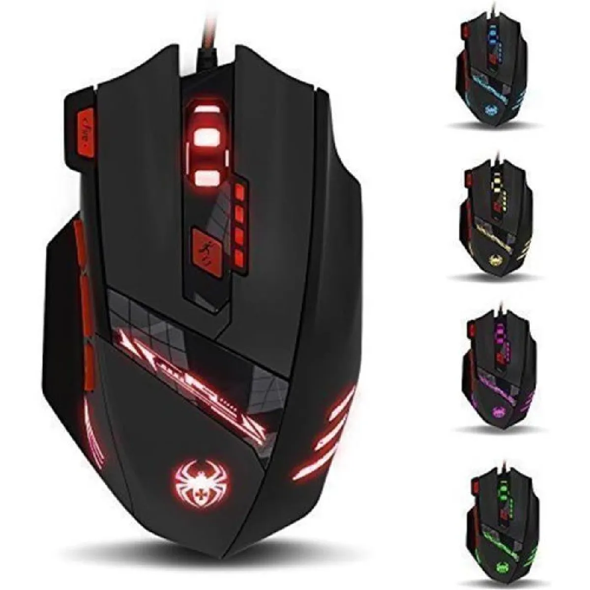 Souris Gamer Filaire T90 - 1000-9200 DPI