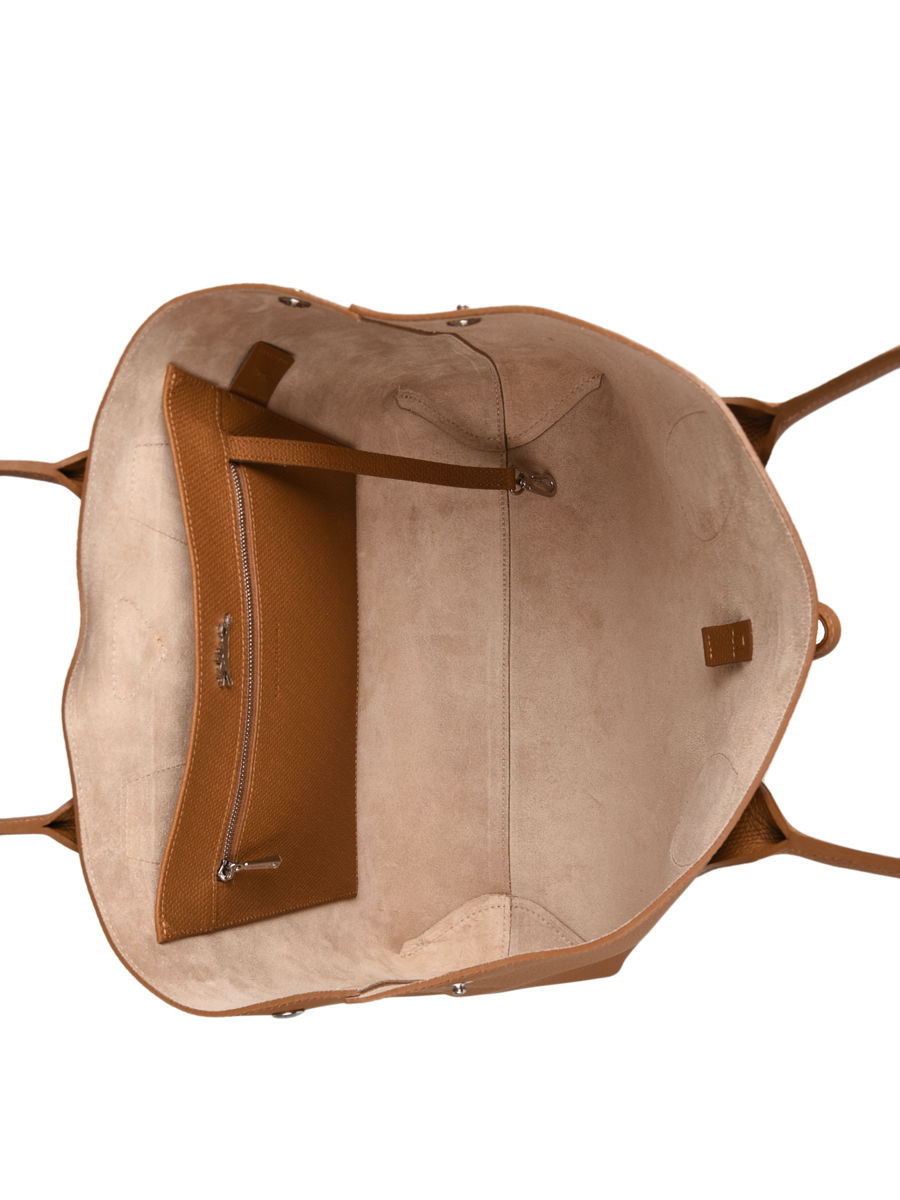 Sac port paule Roseau cuir LONGCHAMP