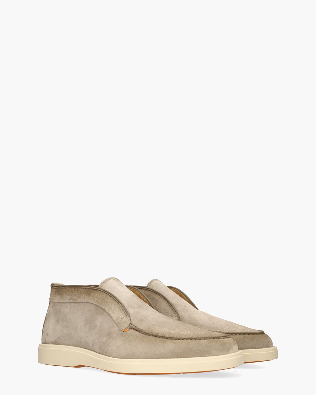 Santoni 17823 Taupe Herenloafers
