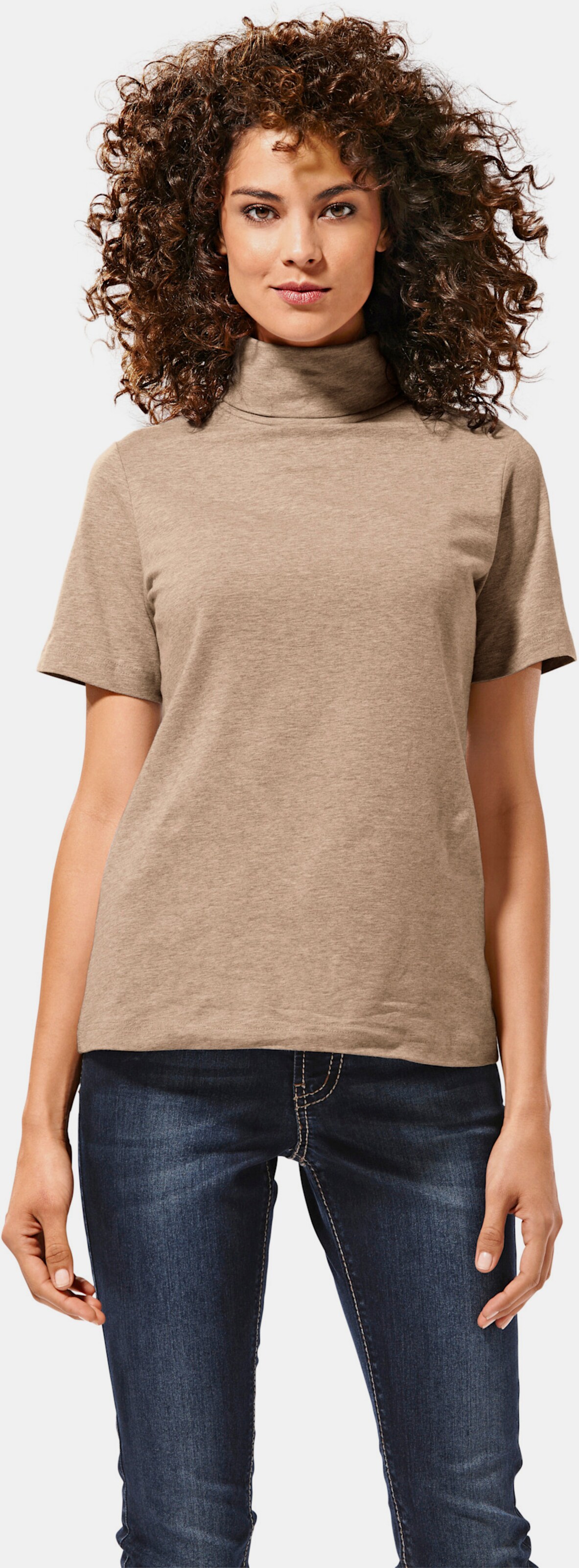 Rollkragen-Shirt