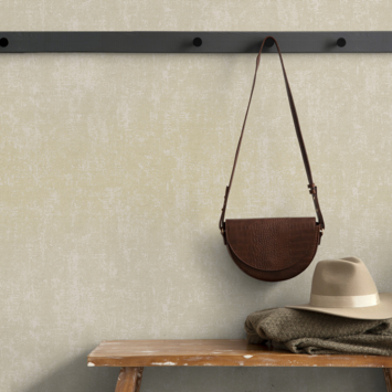 Vliesbehang Ashanti naturel-goud (dessin 139734)