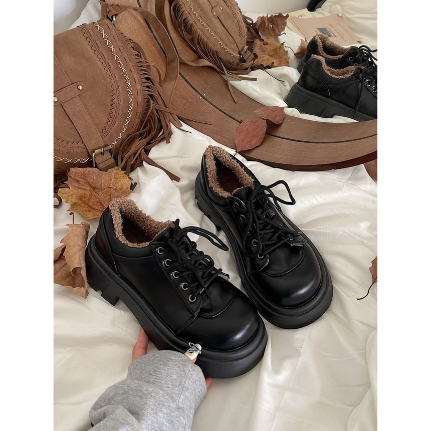 telijimi - Veterschoenen met platform