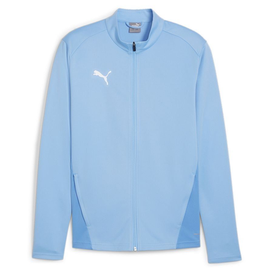 PUMA Veste d'Entraînement teamGOAL - Bleu Clair/Blanc