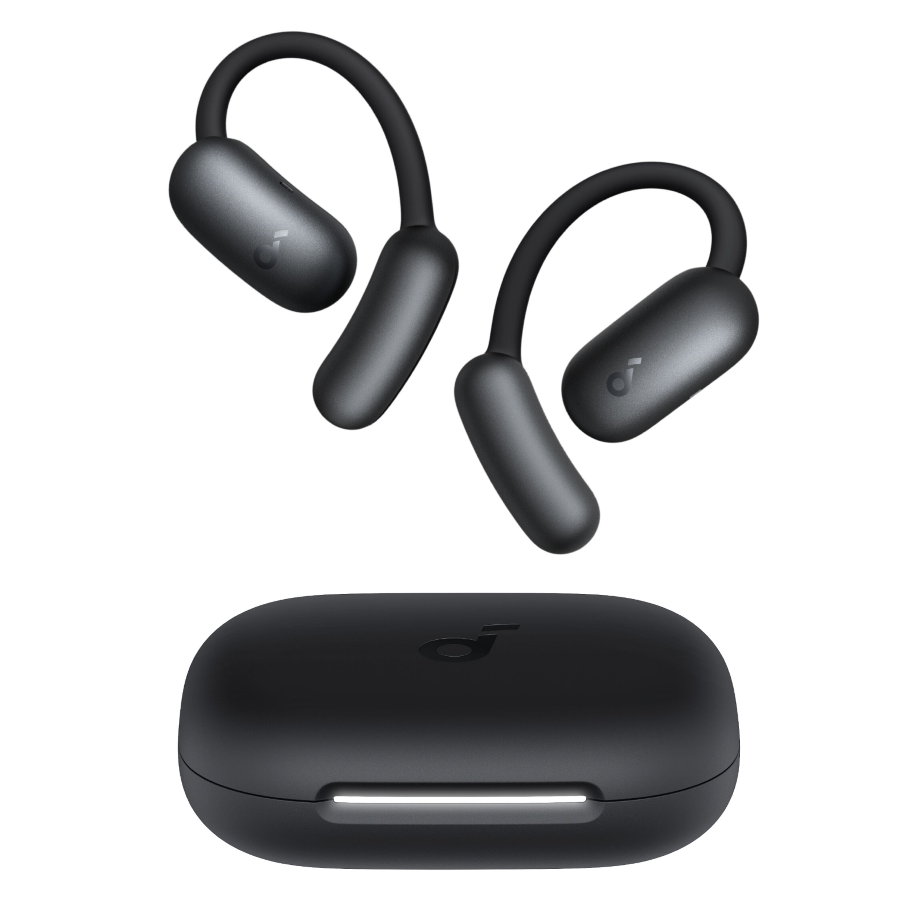 Soundcore AeroFit 2 Open-Ear-hodetelefoner Svart