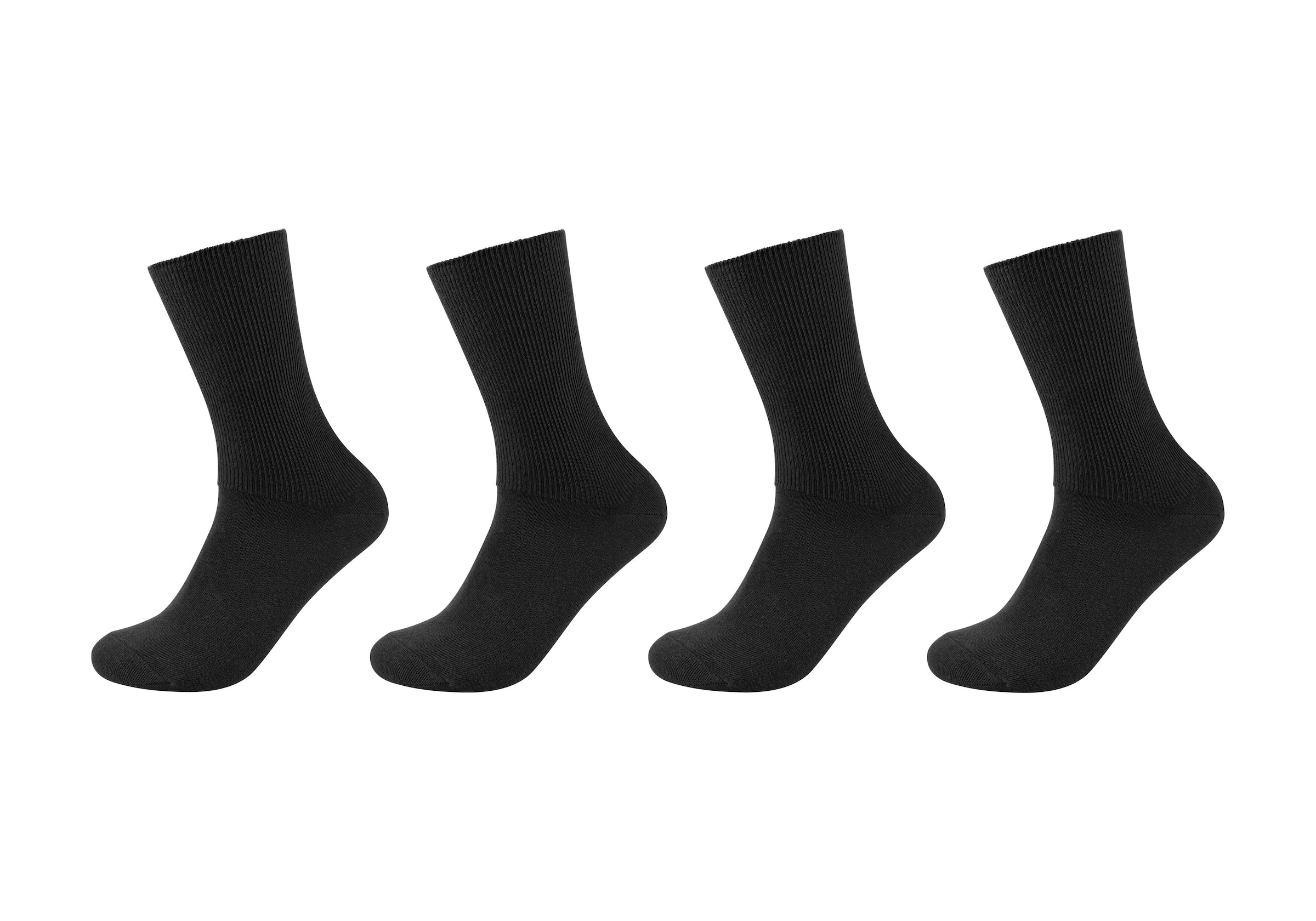 Camano Socken »comfort« 4 Stk. tlg. Superweiche Bündchen, Venenfreundliche Socken