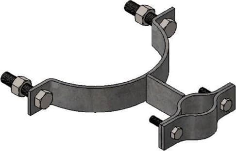ALPAR Brakett for en bom på en virvelstang (155-190mm)