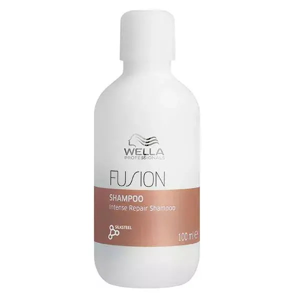 Shampoo Wella Professionals Fusion Intense Repair para cabelos danificados e enfraquecidos 100ml