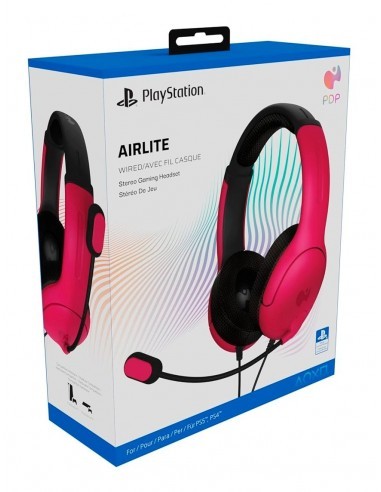 PDP Airlite Wired Cosmic Red Gaming Headset Licensed