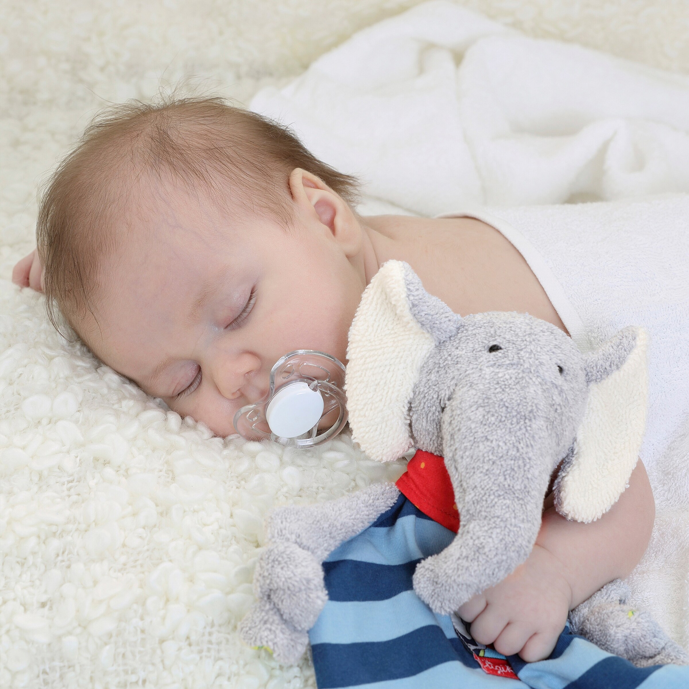 Sigikid Schmusetuch Elefant Lolo Lombardo