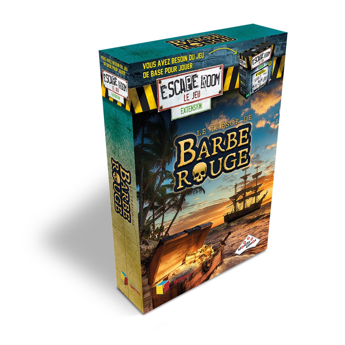 Escape room : Extension Le trésor de Barbe Rouge