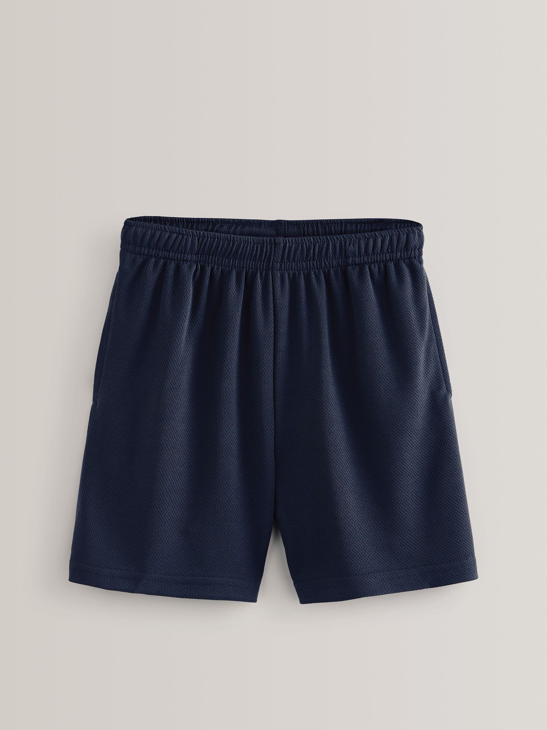 Donkerblauw - Sportshort (3-16 jr)