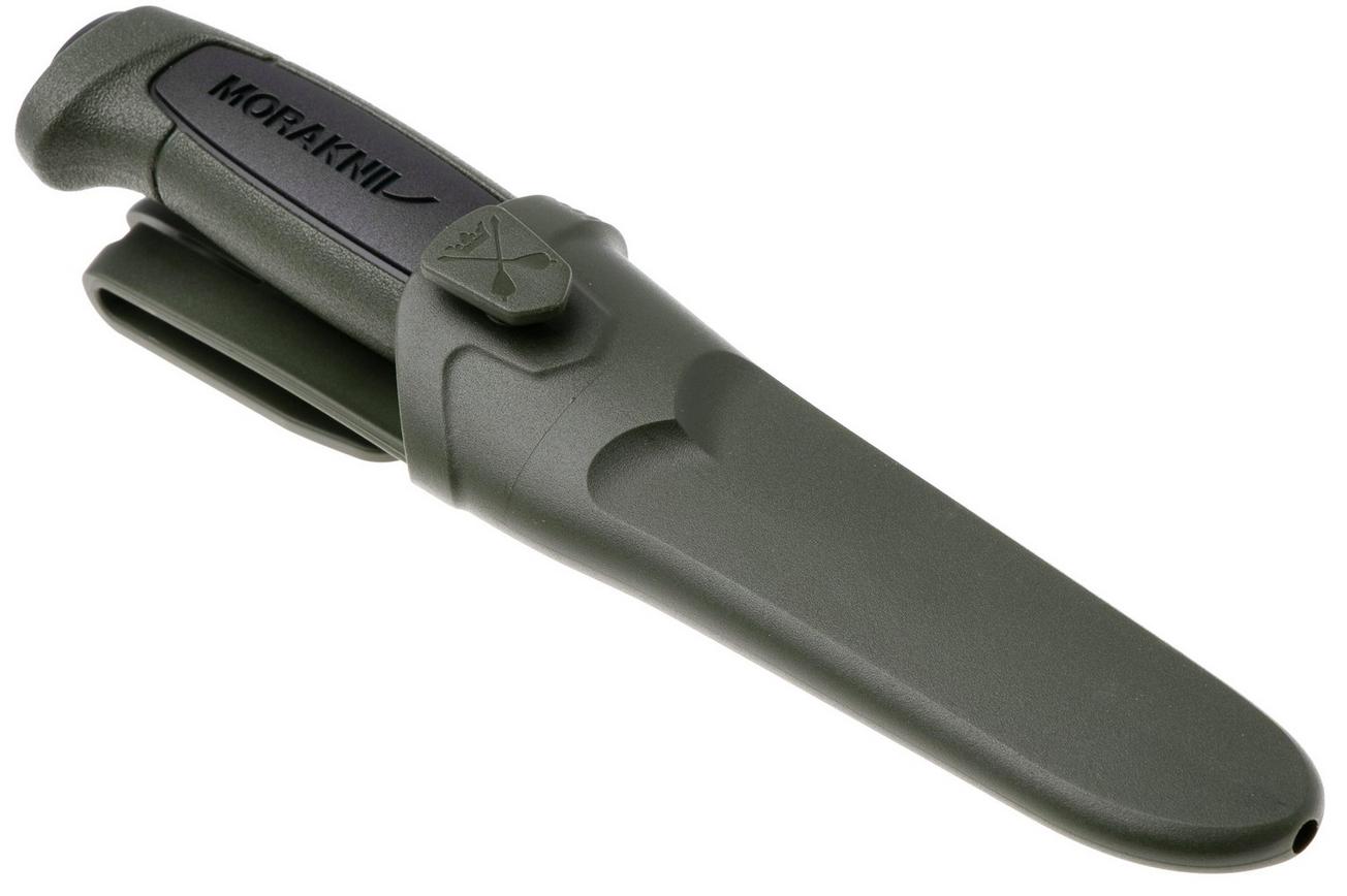 Morakniv Basic 546 13807 Stainless Black Green, vaststaand mes