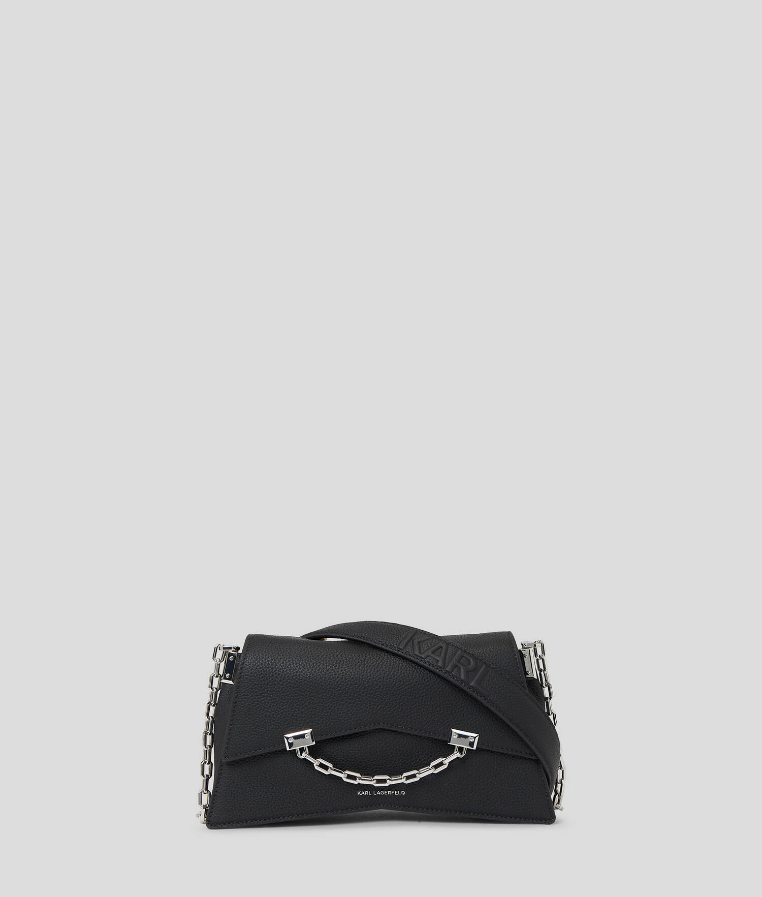 PETIT SAC BANDOULIÈRE EN CUIR GRAINÉ K/SEVEN