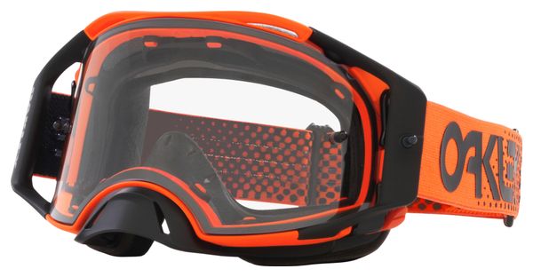 Masque Oakley Airbrake MX Moto Orange / Clear / Ref: OO7046-E0