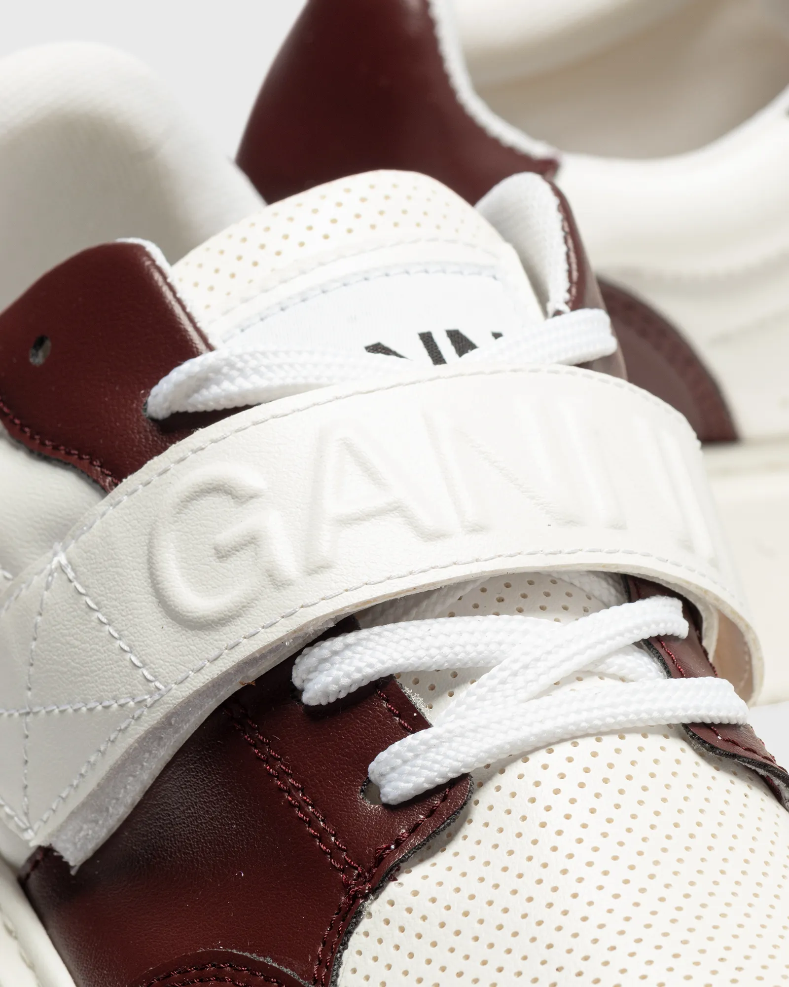 Ganni Sporty Mix Cupsole Low Top Velcro Sneaker