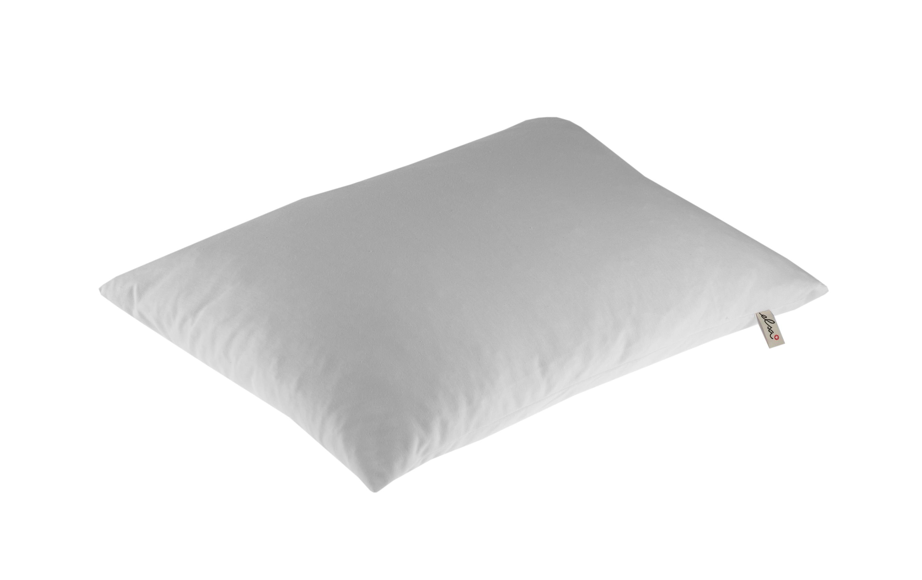 Klassisches Kopfkissen mit Flocken 40 x 60 cm<br>Flockenkissen von elsa