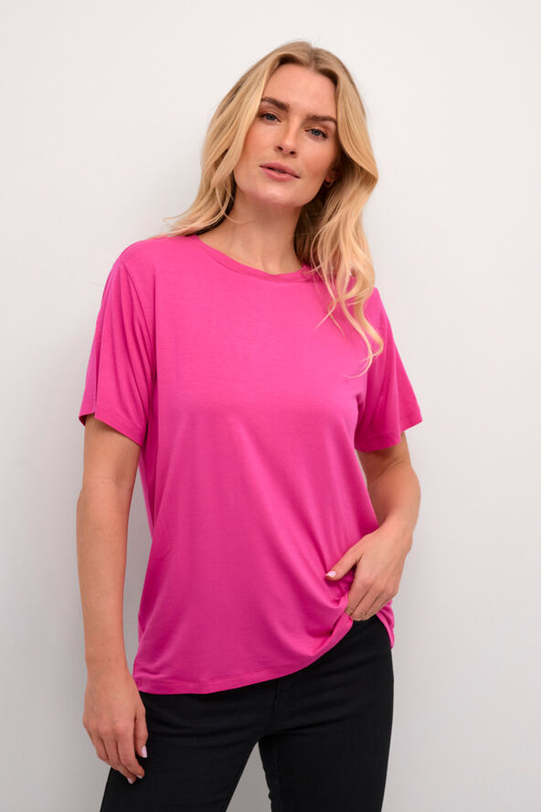 Kaffe KAfrida O-neck T-Shirt Rose violet
