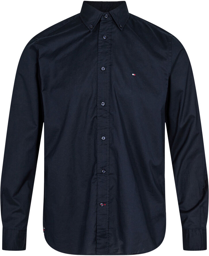 Tommy Hilfiger CORE FLEX POPLIN RF SHIRT Desert sky