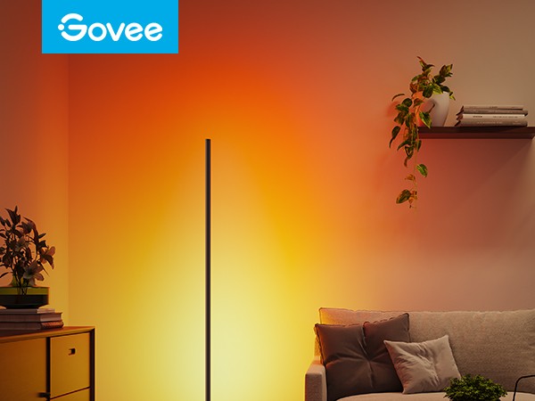 Govee - Gulvlampe 2 - Sort – Forbedre Dit Hjems Atmosfære