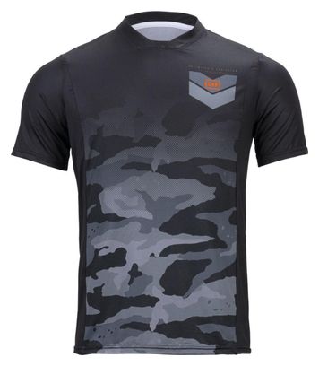 Maillot Manches Courtes Kenny Indy Bird Noir Camo