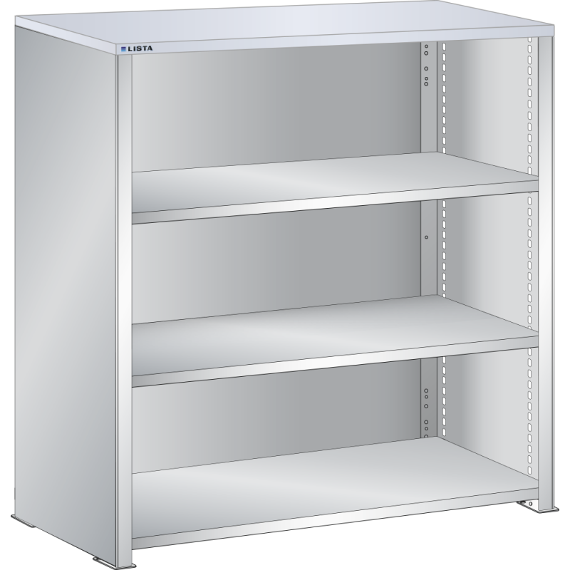Lista - Rayonnage universel simple L 104,7 cm - Plateau en résine synthétique