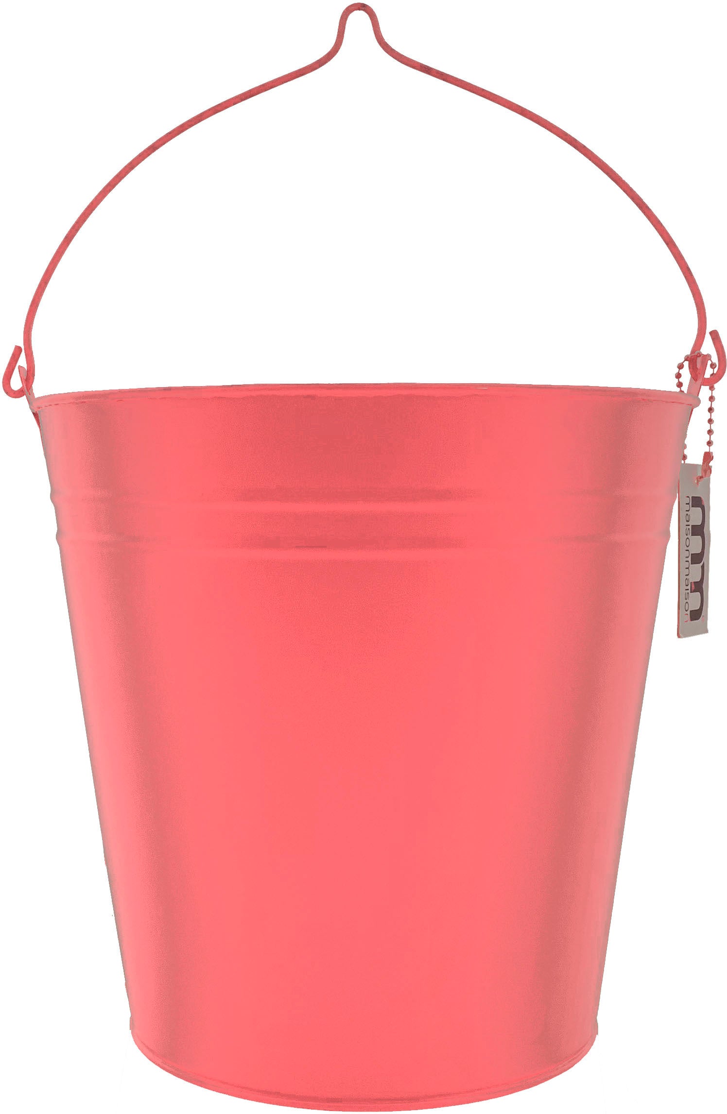 Maison Maison plantenemmer roze D 23 H 22 cm