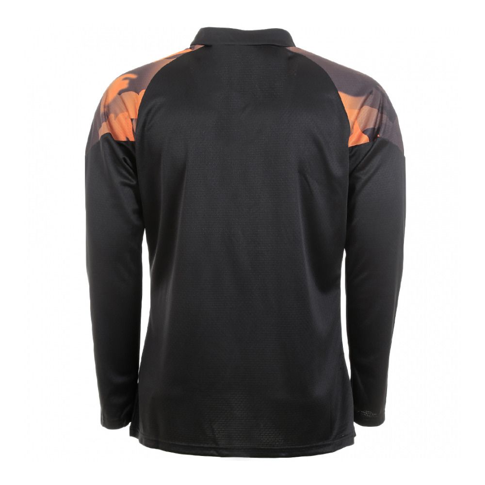 Puma OM TRG - Maillot Homme black/rickie orange