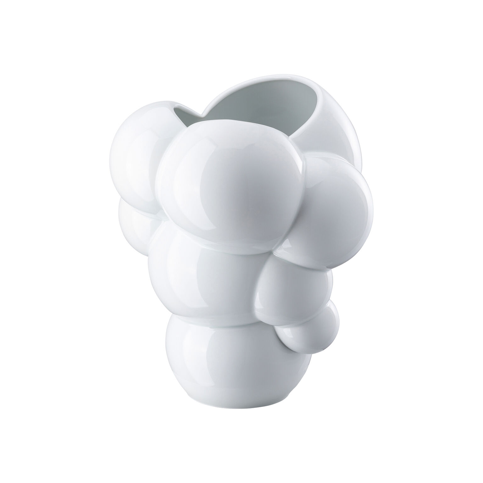 Skum Weiss Vase 26 cm