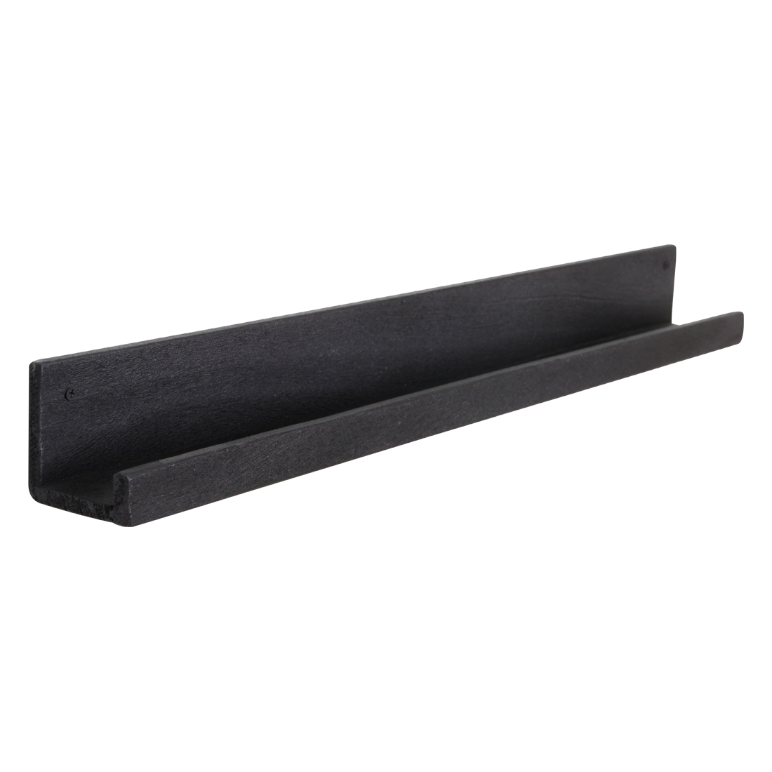 Wandplank Factory zwart S set van 2 - ACFW68