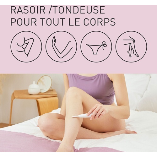 Tondeuse bikini Panasonic ES-WM31-P301 Kit 5 en 1 Blanc Rose
