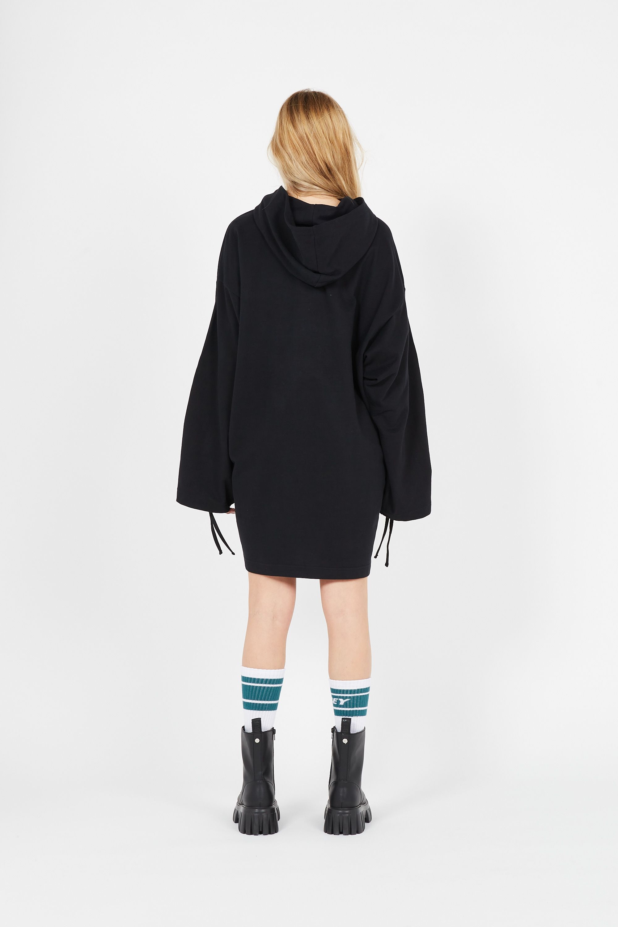 Daily Paper Robe sweat liwaza hoodie dress Noir