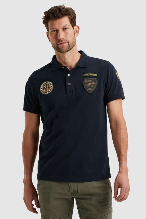 PME legend blauwe heren polo