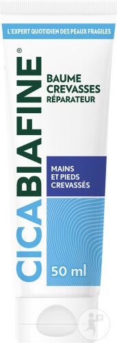 Cicabiafine Baume Réparateur Crevasses Pour Mains Et Pieds Tube 50ml