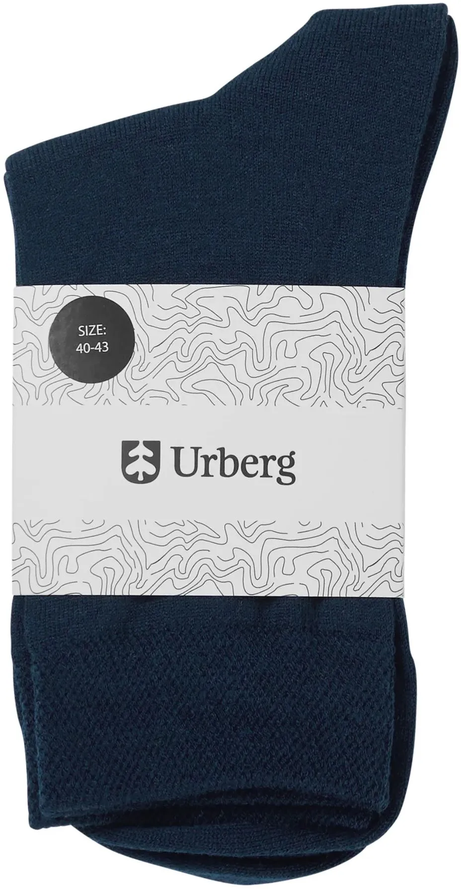 Urberg Every Day Merino Wool Sock Midnight Navy
