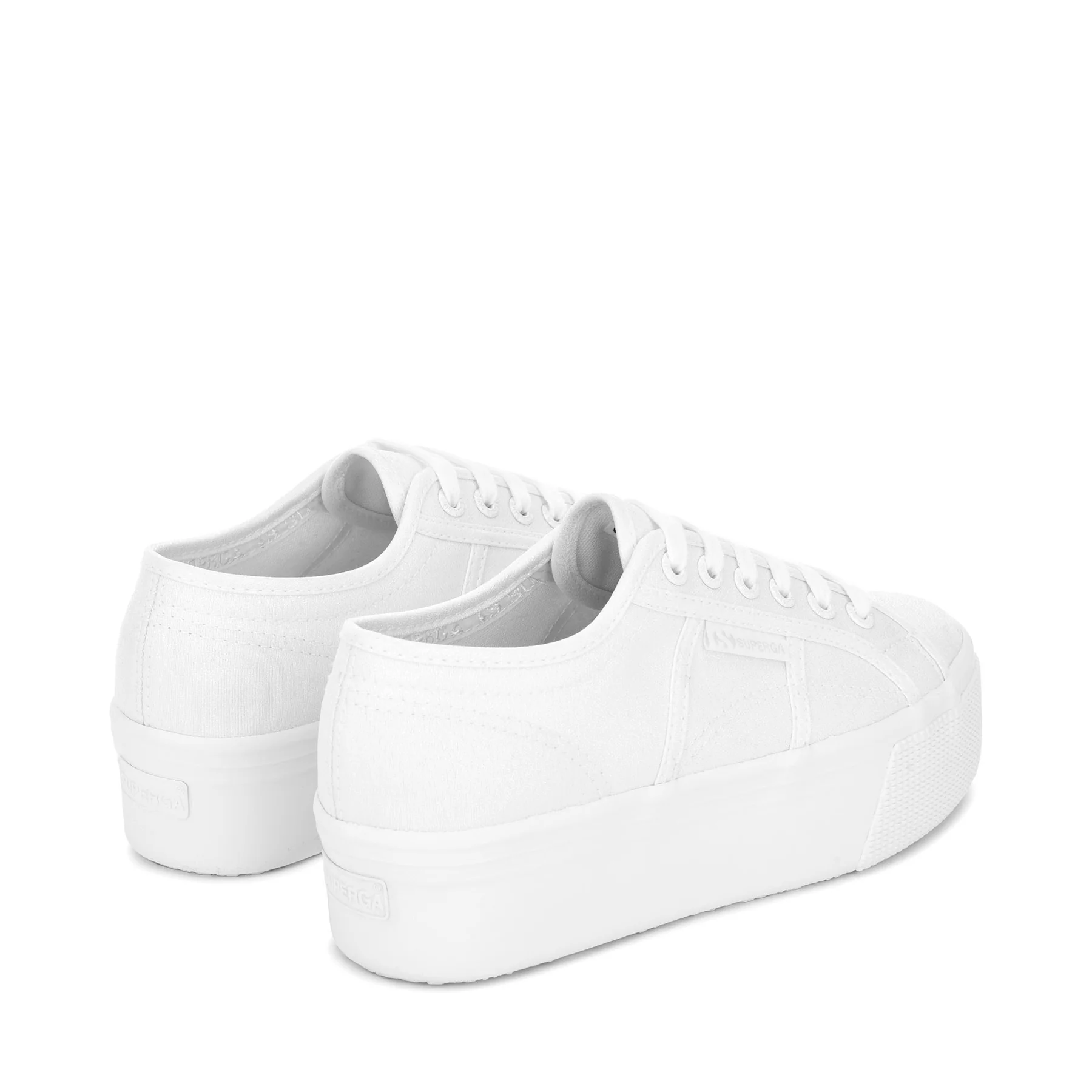 2790 PLATFORM LAME-TOTAL WHITE